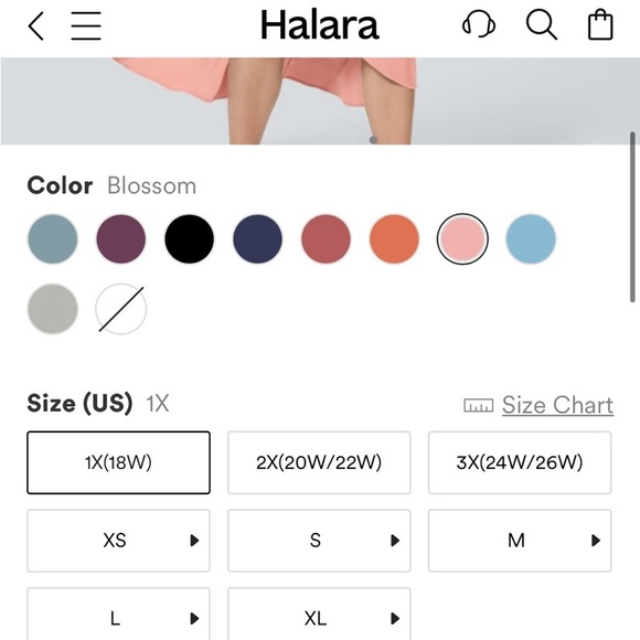 NWT HALARA Chic sleeveless racerback exercise sport dress. - Picture 11 of 14